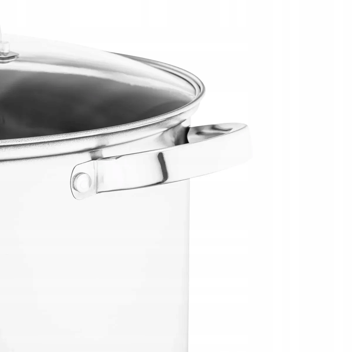 Nerūdijančio plieno puodas. su dangteliu Aukštas 12,5 l 28 cm FABIO Altom Design