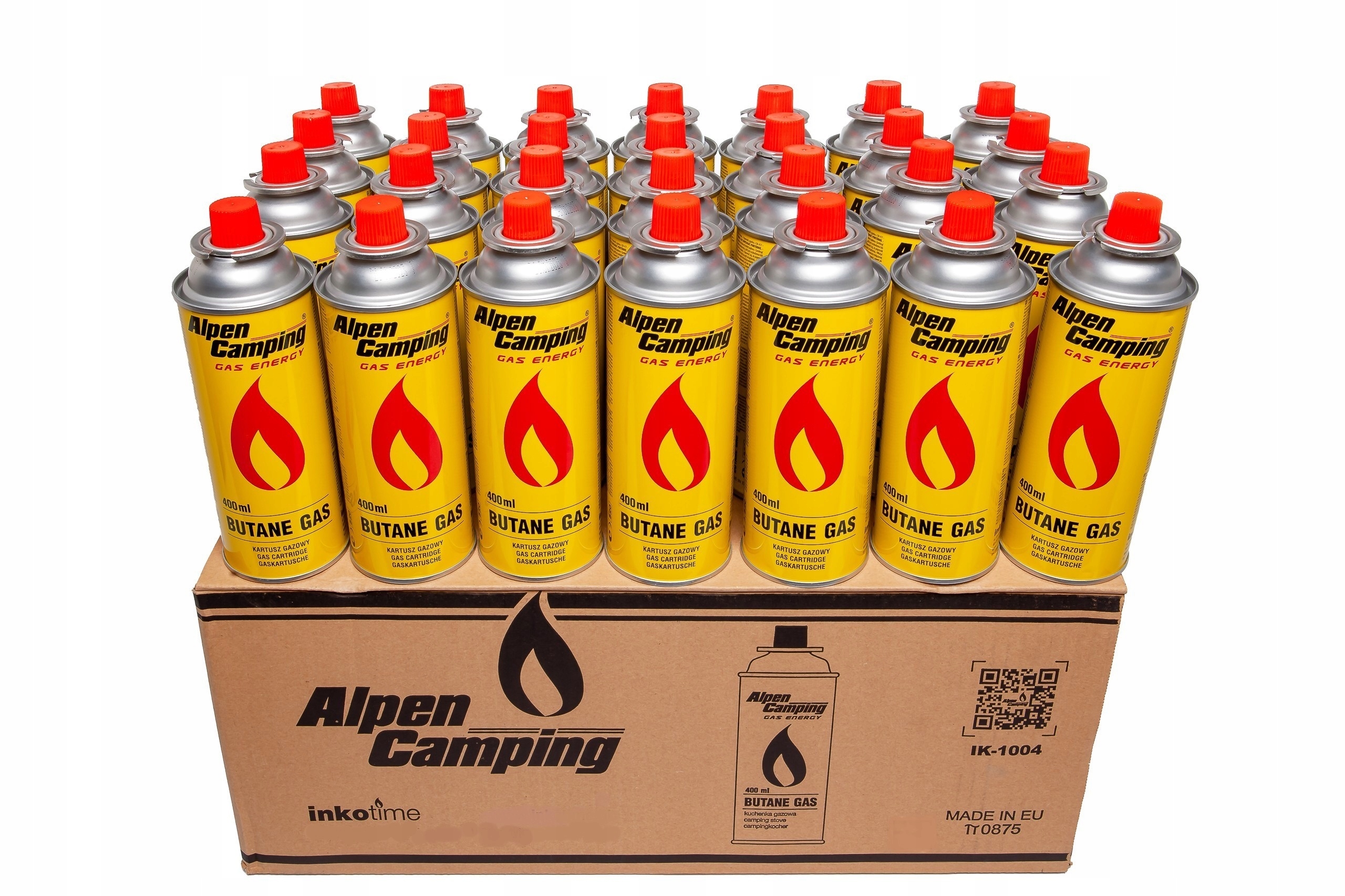 Alpen Camping dujų kasetės 400 ml 28 vnt