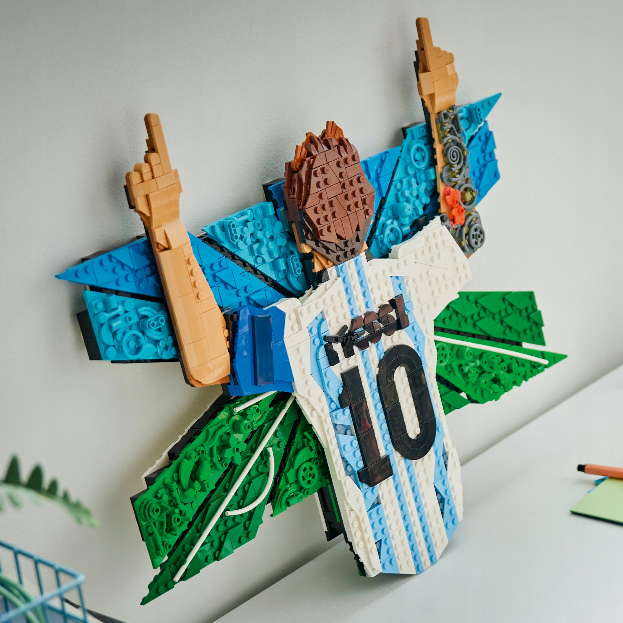 LEGO Editions futbolo 43018 Lionelio Messi šventė