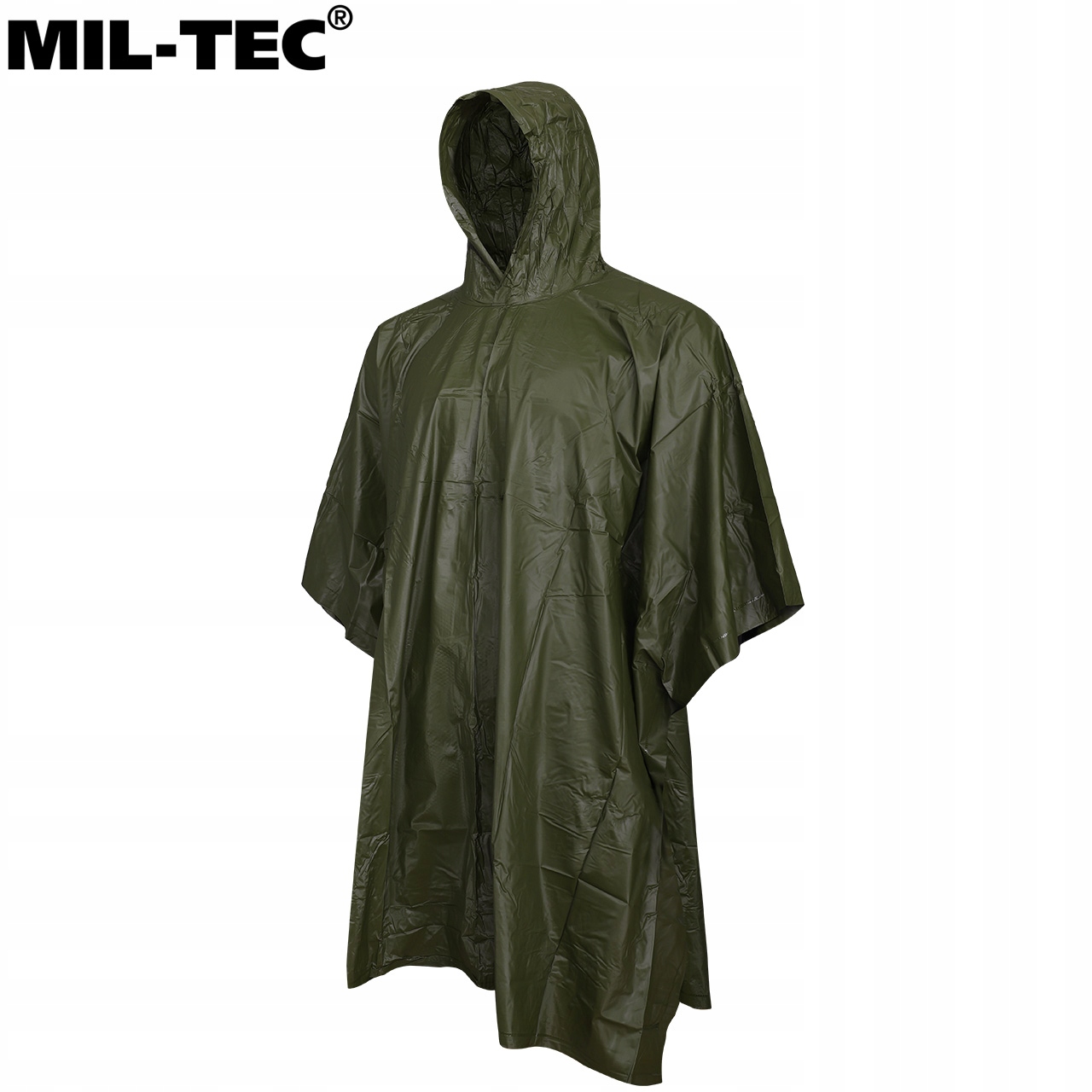 Mil-Tec PVC pašiltinta pliušelė su kapišonu žalia