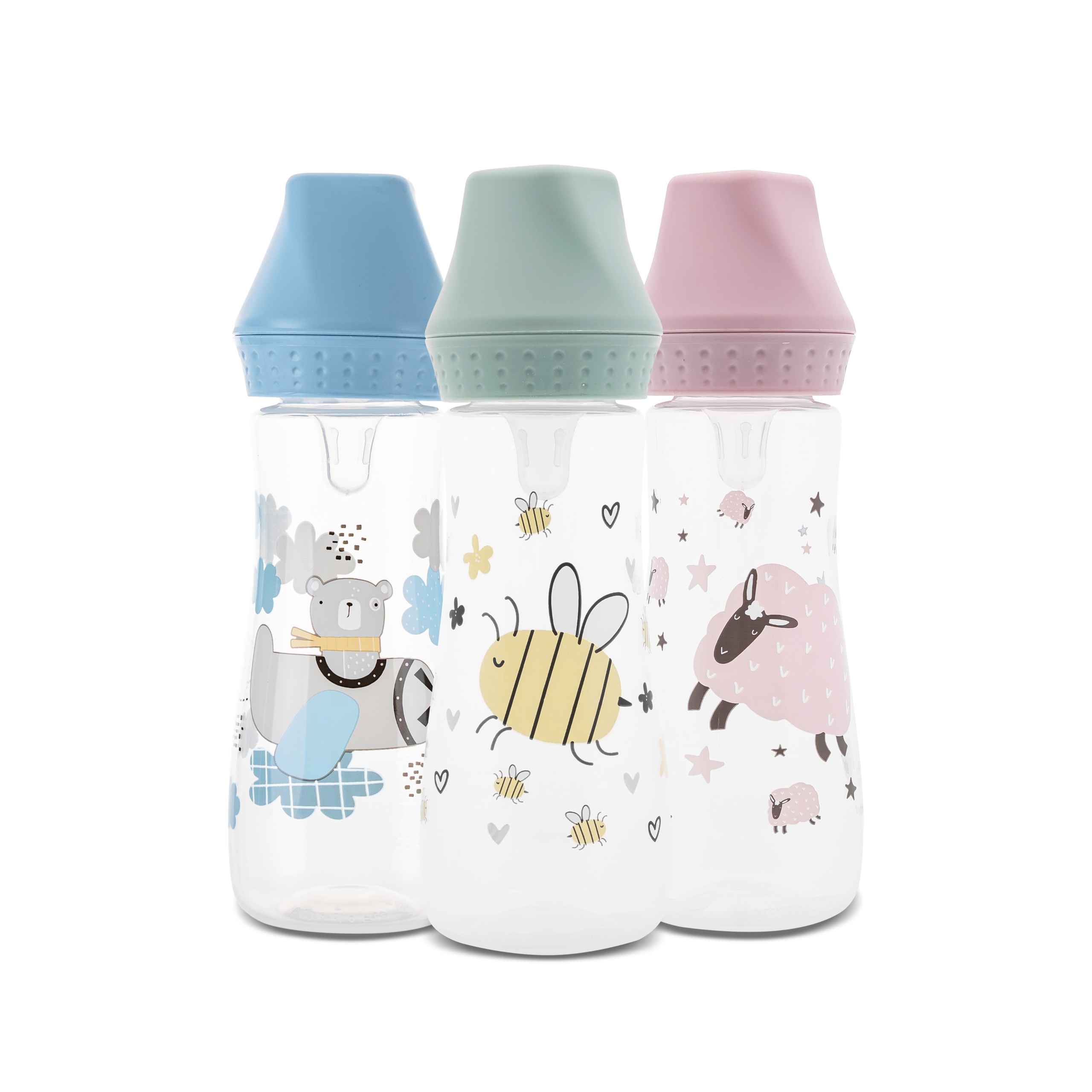 Lorelli antikolikinė butelka 250 ml rožinė
