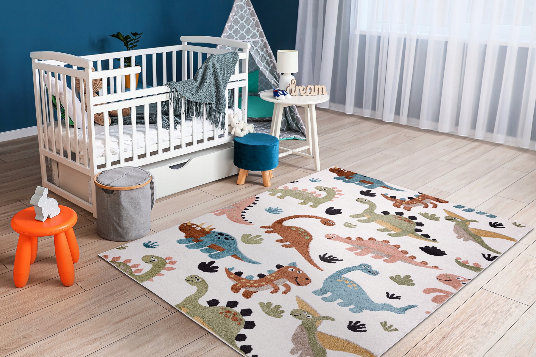 Dywany Łuszczów vaikiški kilimas su dinozaurais 80x150