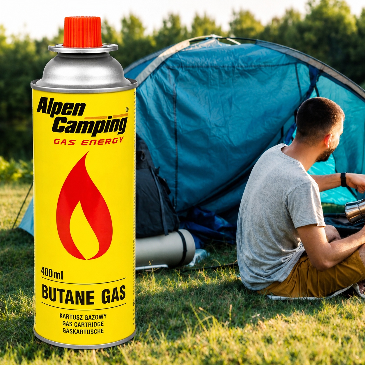 Alpen Camping dujinis kartridžas 400 ml