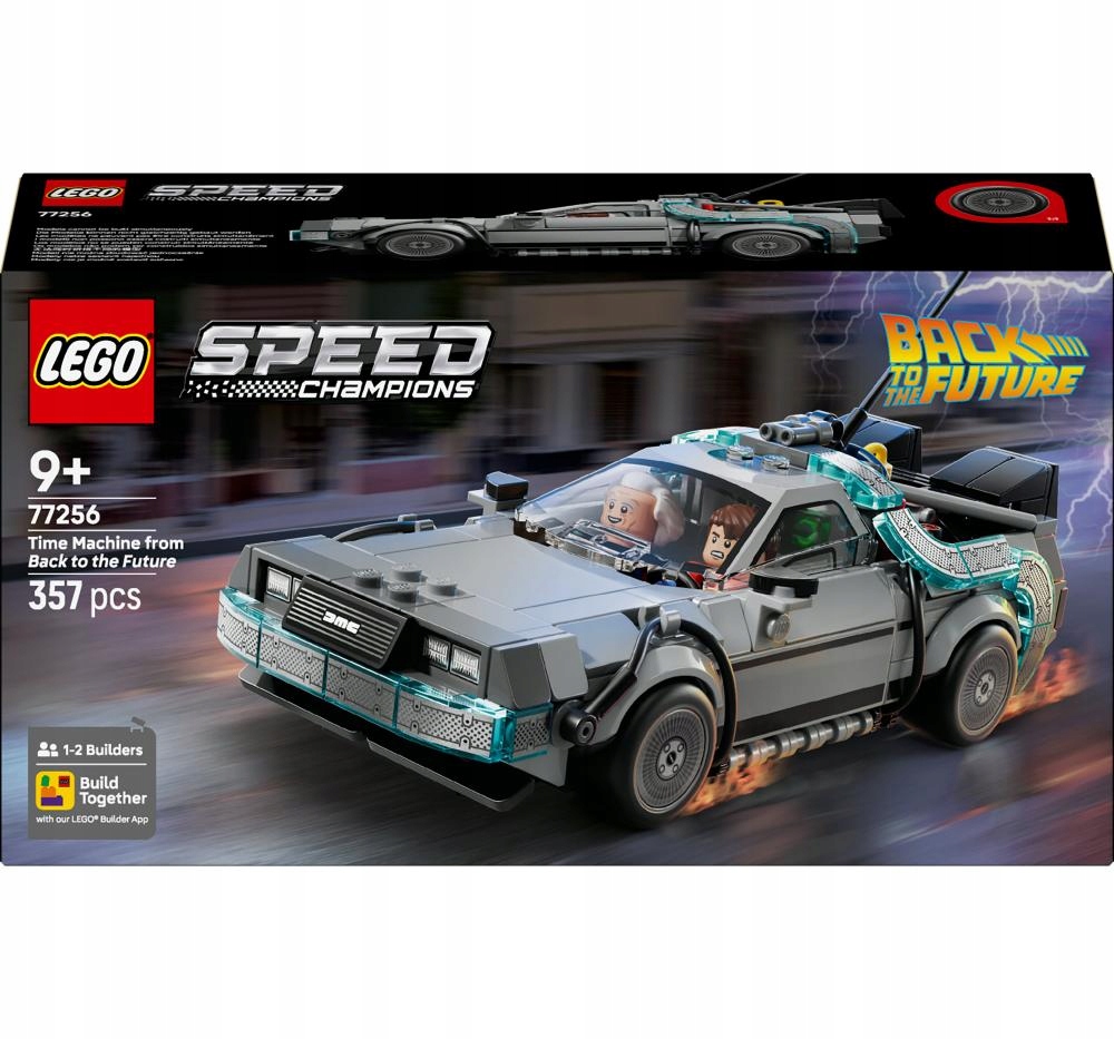 LEGO SPEED CHAMPIONS Atgal į ateitį laiko mašina 77256
