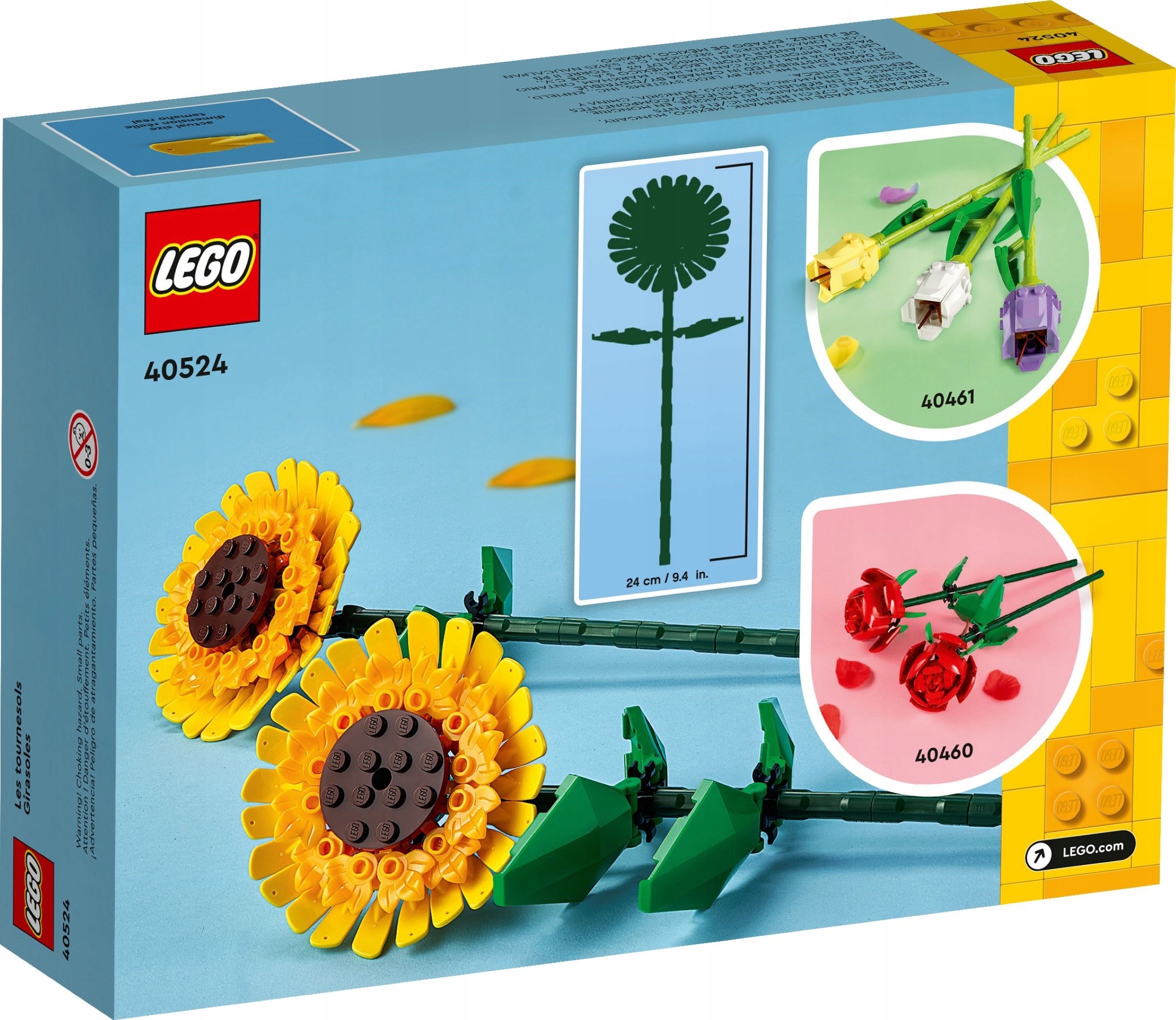 LEGO Botanicals saulėgrąžos 40524