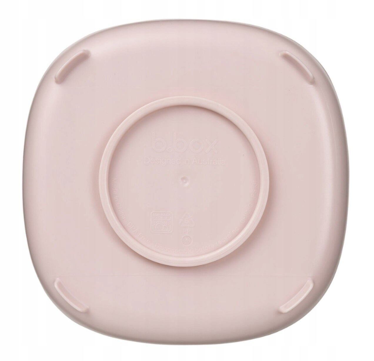 B.BOX Blush Rožinė lėkštė