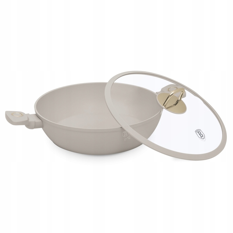 Keptuvė su titano danga ir dangčiu 30 cm Sahara Collection