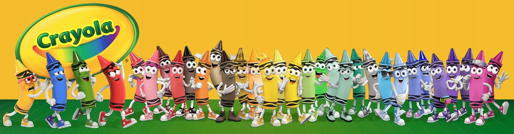 Crayola žvėreliai su markeriais ir šepetėliais Washimals