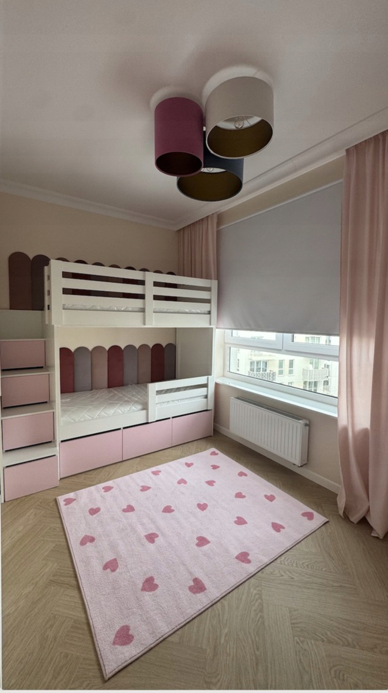Dviaukštė lova su stalčiais broliams ir seserims 80x160-90x200 DOUBLE