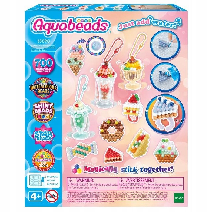 Aquabeads saldumynai priedams kūrybinis rinkinys