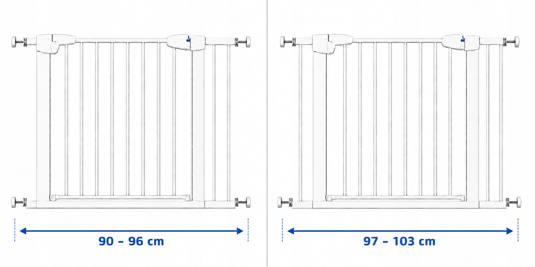 HanksKids barjera 76-103cm be gręžimo