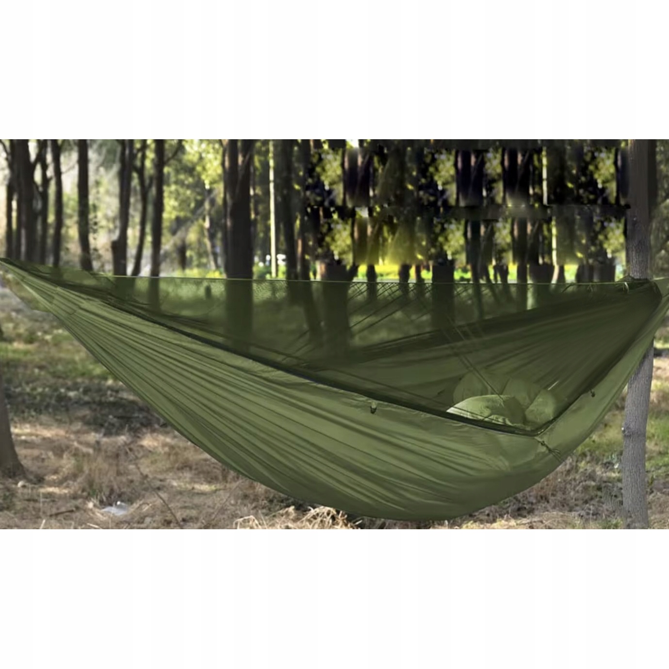 Hamakas be strypo Trizand green 250 kg 280 x 140