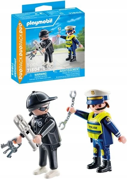 Playmobil 71804 policininkas ir vagis figūrėlės