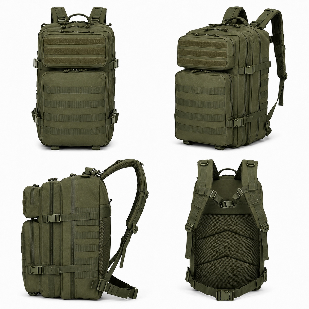 Aptel taktinis kuprinė 45 l khaki spalva