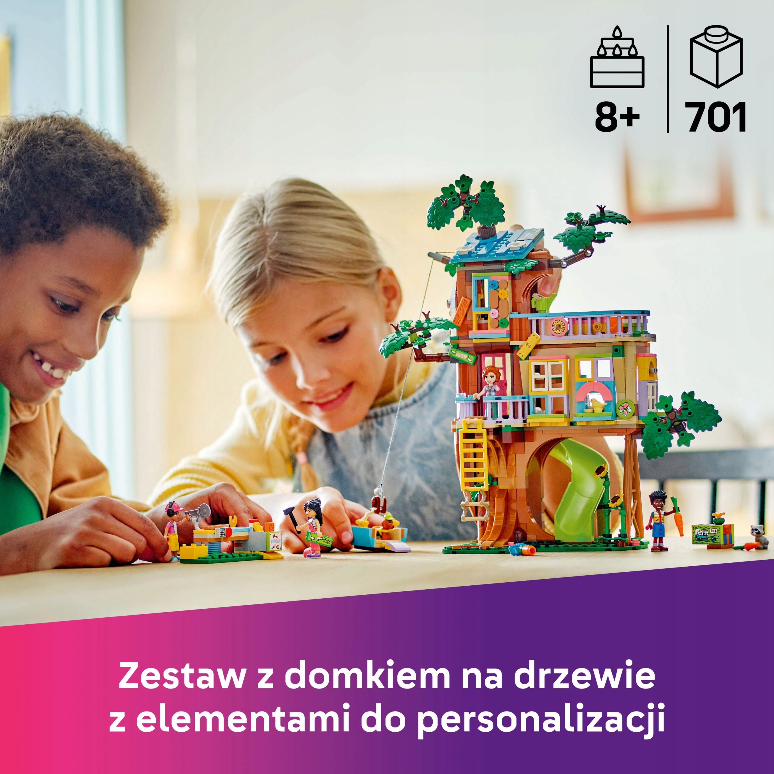 LEGO Friends draugystės medžio namai 42652