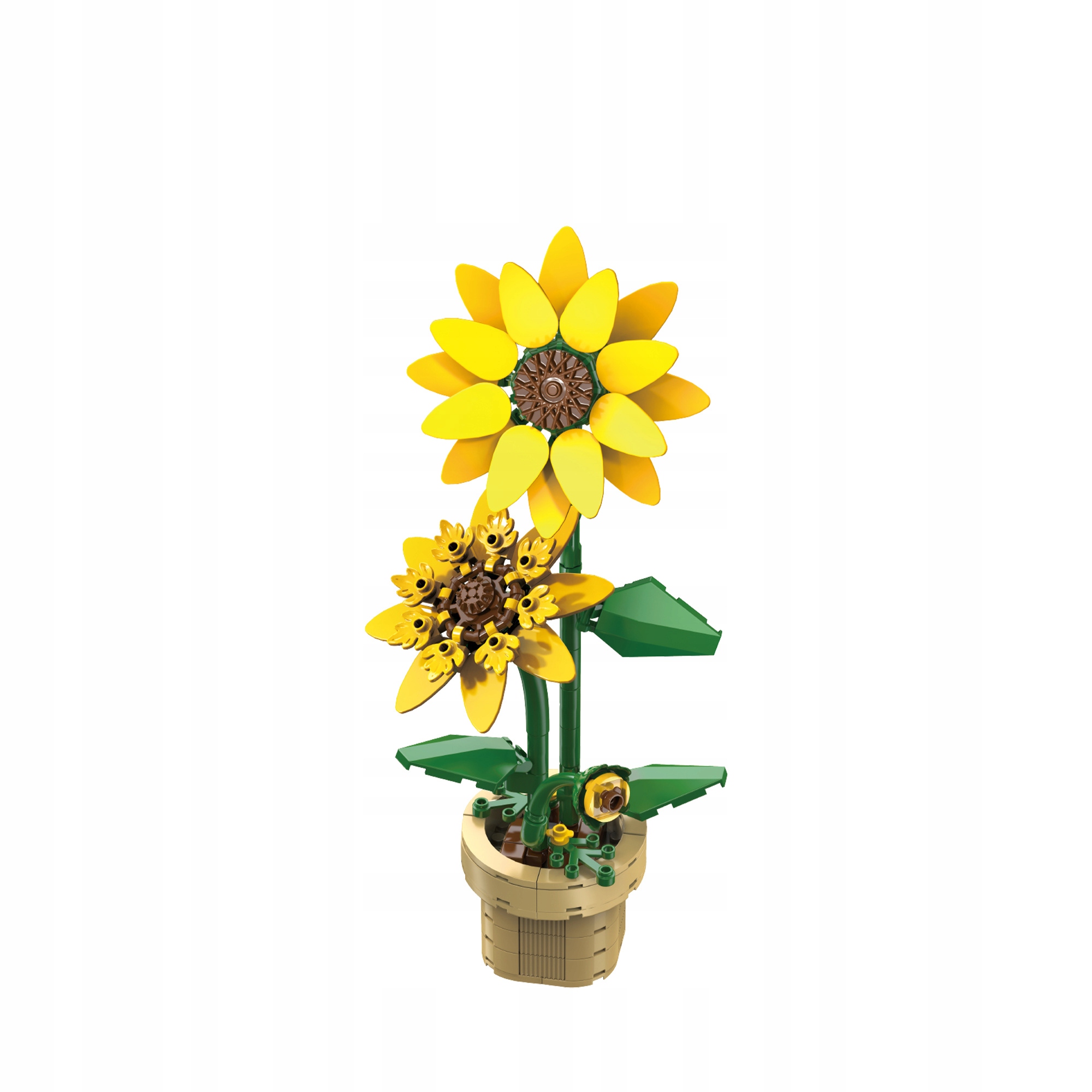 CaDA Floral Art Saulėgrąžų gėlė vazone 187el 59030 statybiniai blokeliai