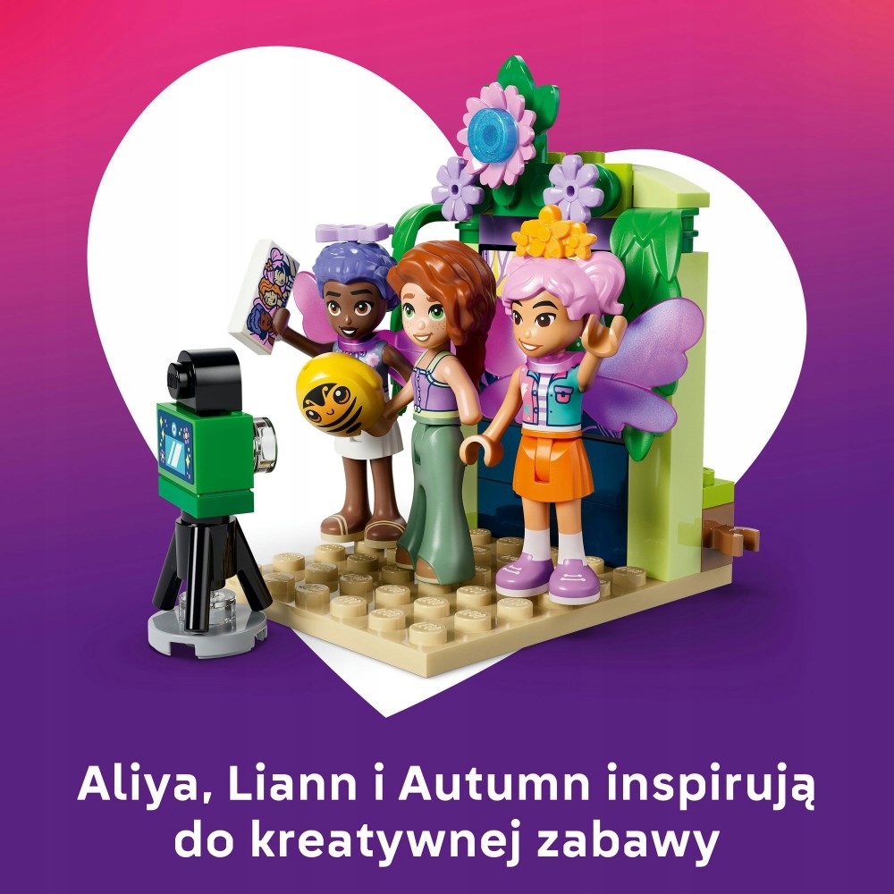 Lego Friends fėėrinė karuselė su gėlėmis 42702