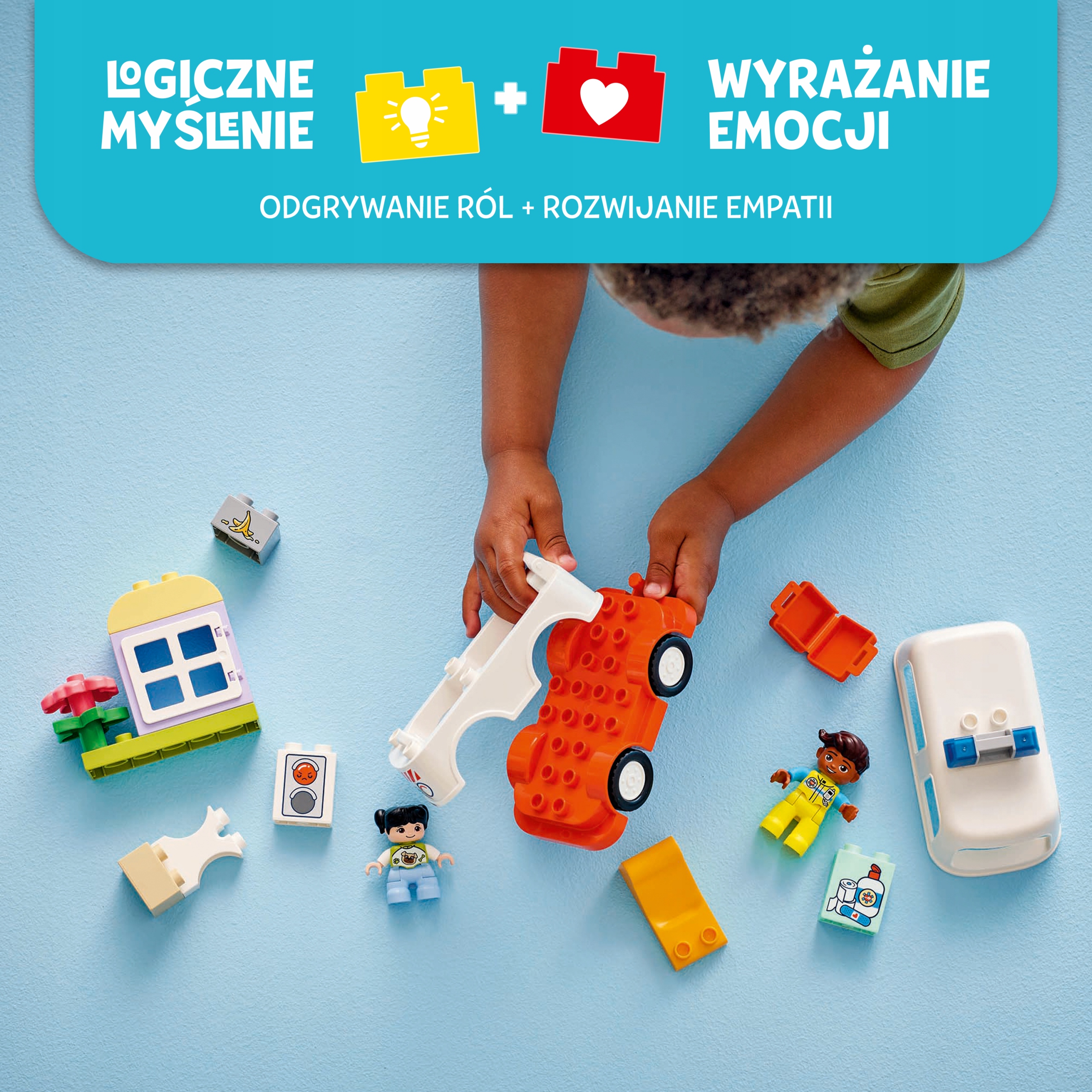 Lego Duplo karetka su vairuotoju 10447