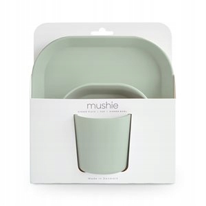 Mushie: Vakarienės rinkinys – Square Sage 102137