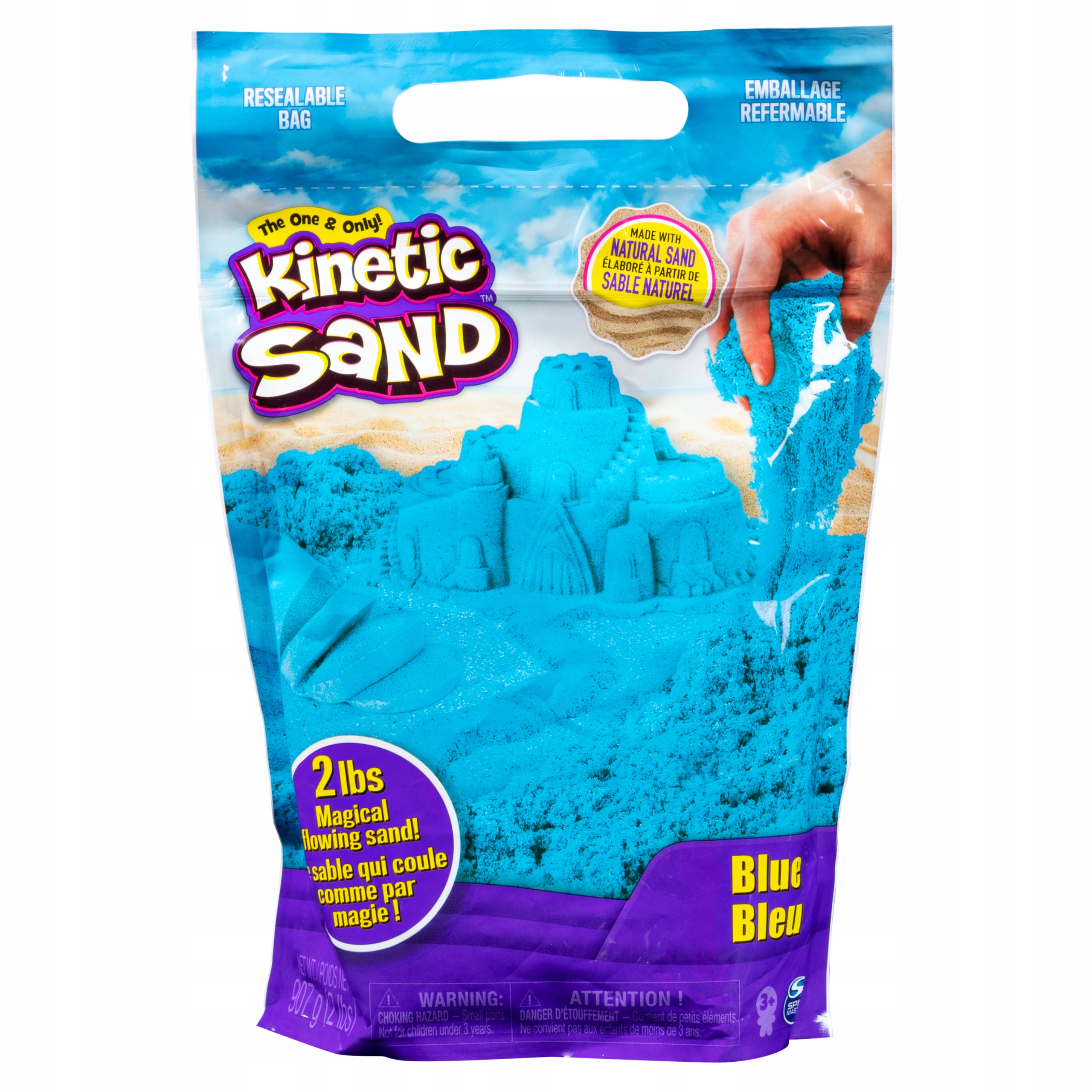 KINETINIS SMĖLIS MĖLYNAS KINETINIS SMĖLIS 930 G