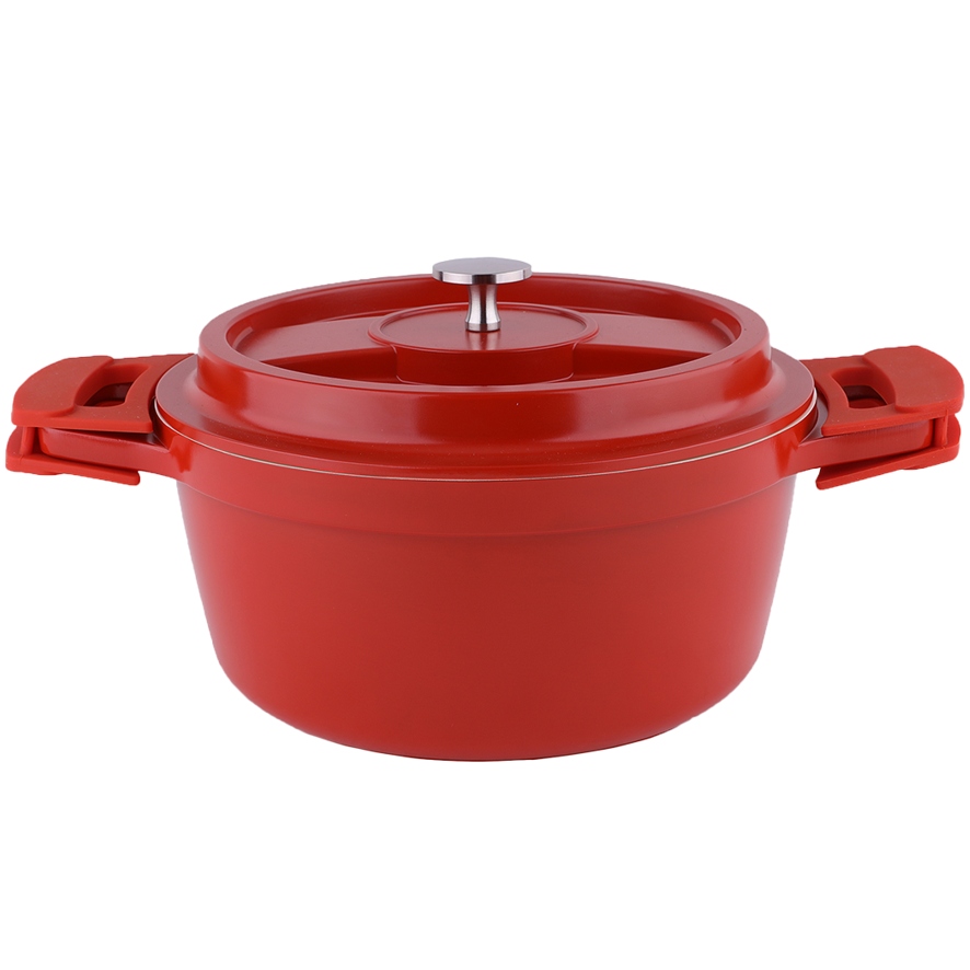 PUODINĖ OLANDIJOS ORGANĖ INDUKCINĖ OLANDŲ ORGANIS ALIUMINIS 22CM, 4L