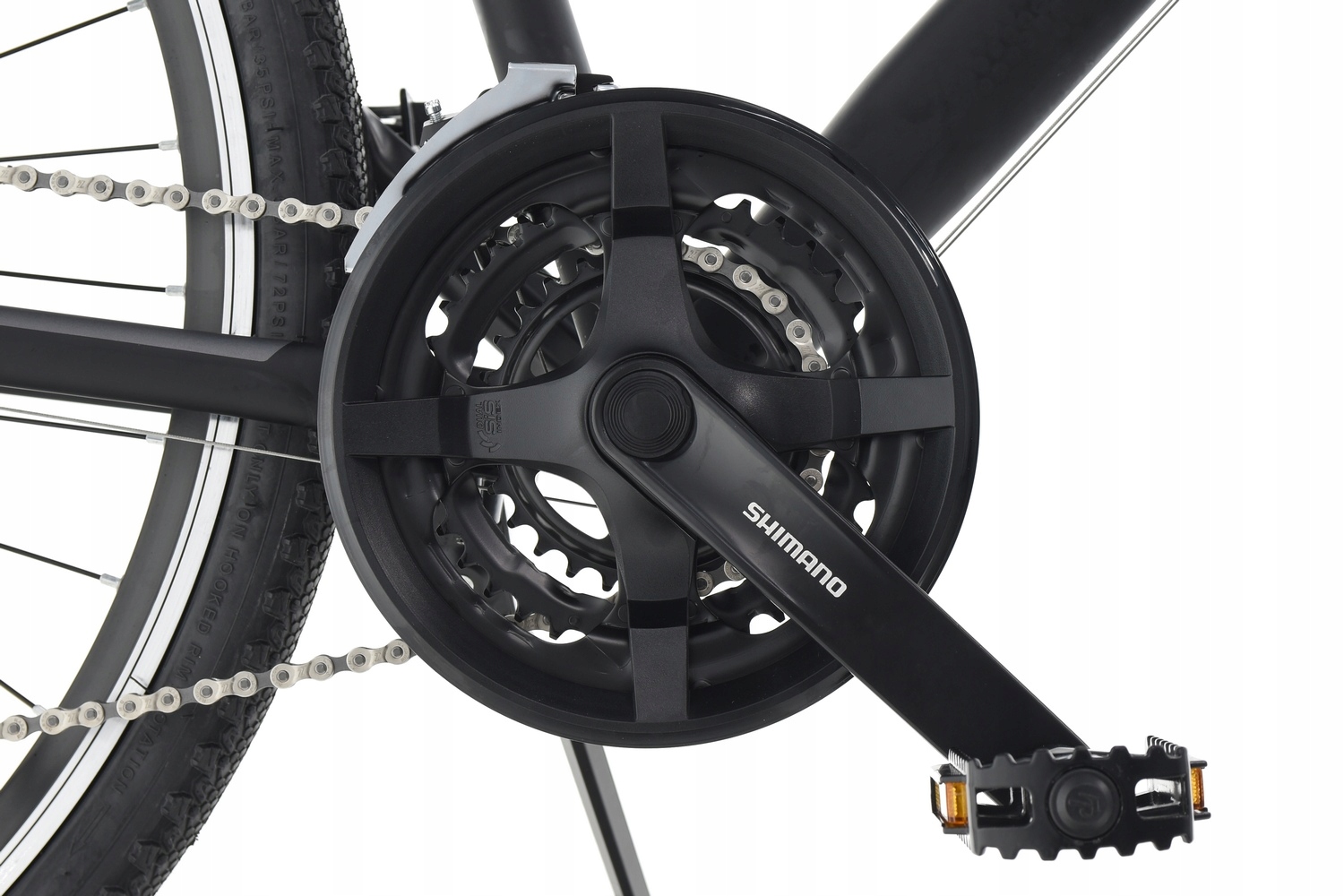 LAZARO AERO V1 FITNES GRAVEL 28 SOLID SHIMANO VIRŠKAS DVIRAČIO