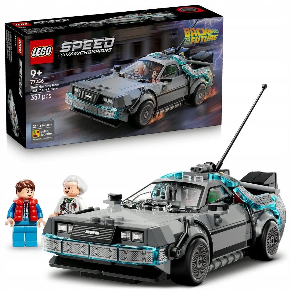 LEGO SPEED CHAMPIONS Atgal į ateitį laiko mašina 77256