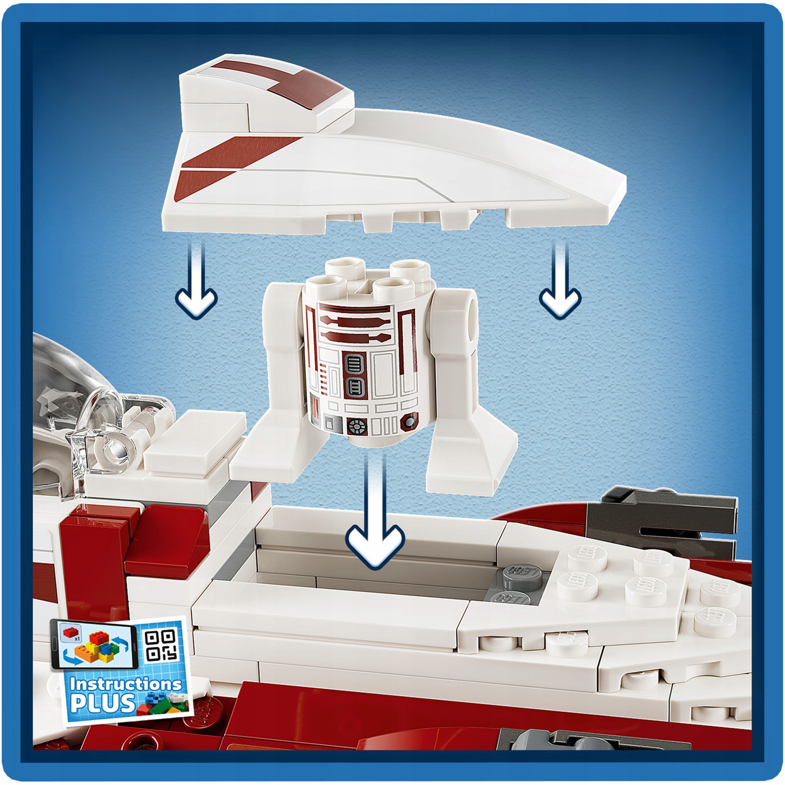 LEGO – Žvaigždžių karai Obi-Wan's Jedi Fighter 75333