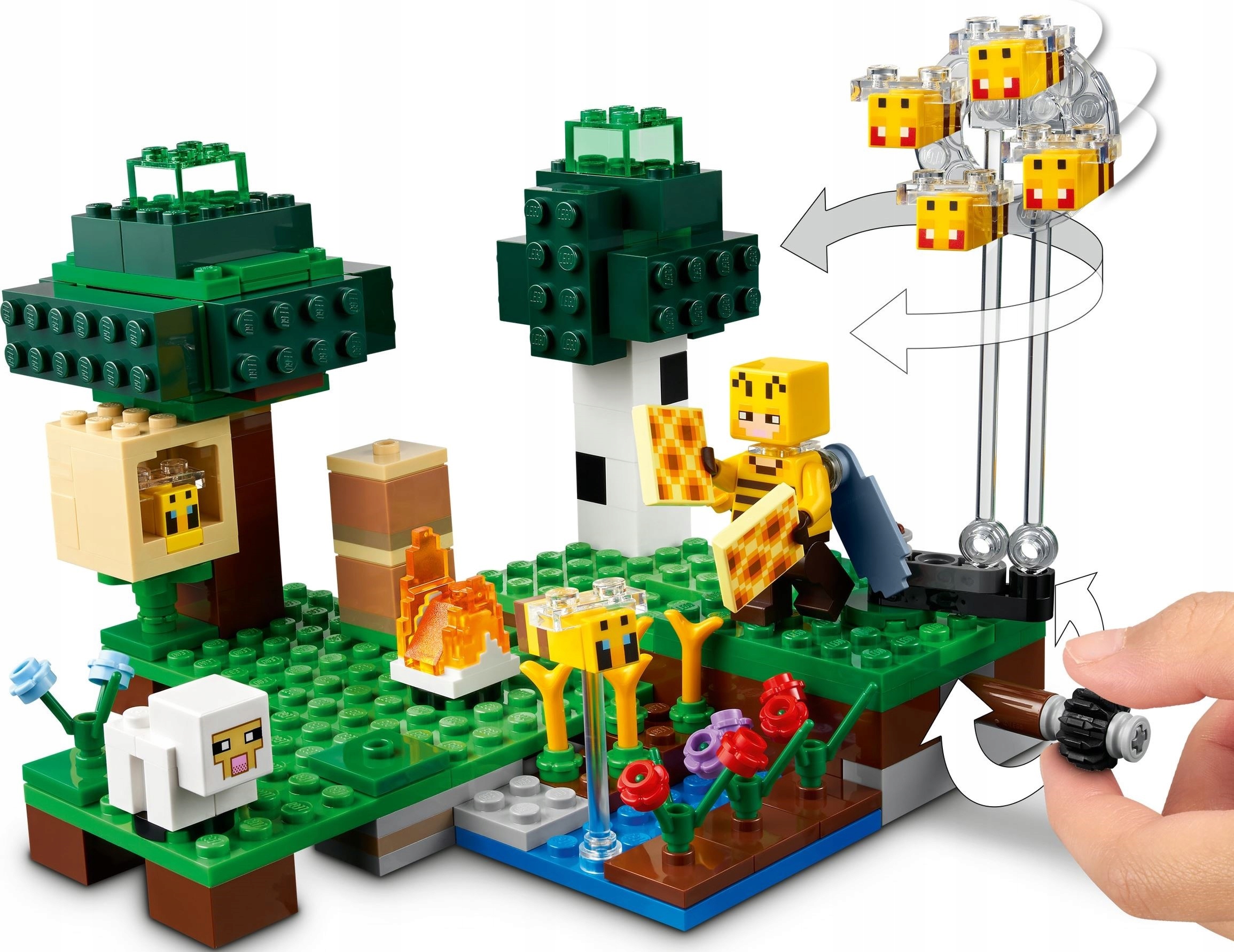LEGO Minecraft 21165 bičių ūkis