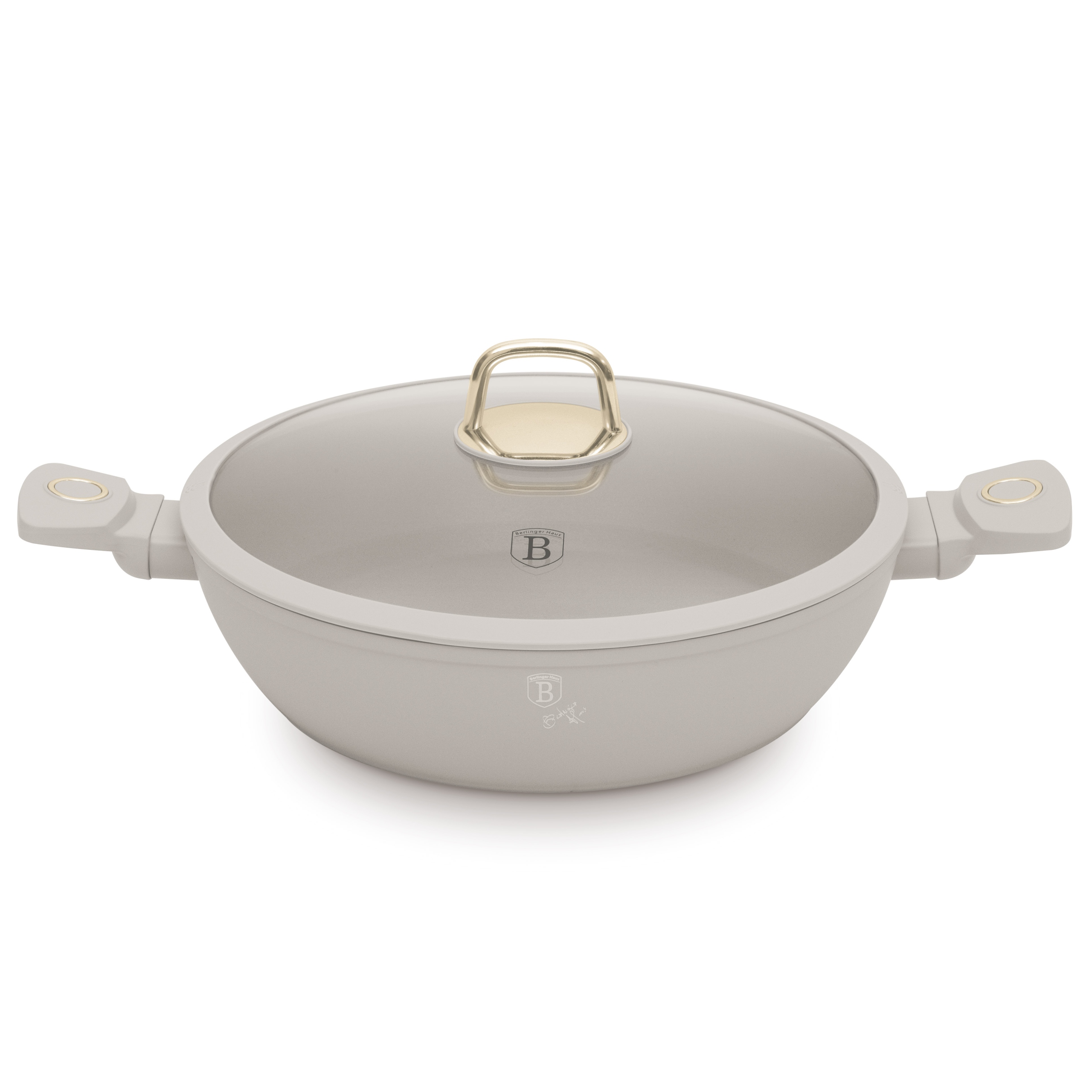 Keptuvė su titano danga ir dangčiu 30 cm Sahara Collection