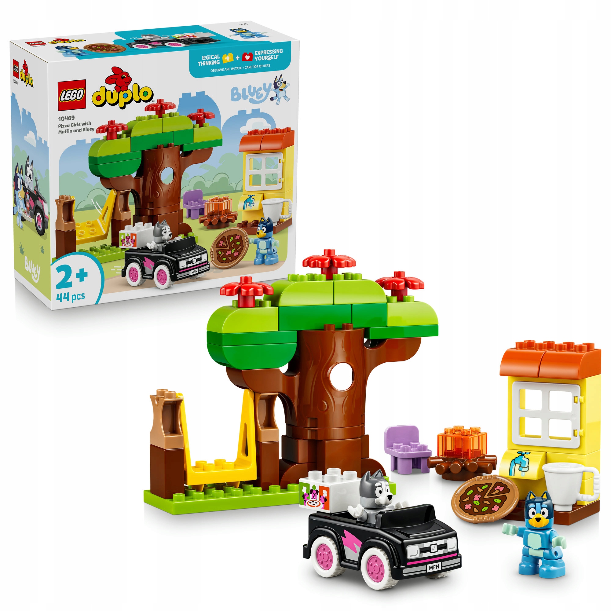 LEGO DUPLO 10469 Bluey pircinės ir pica