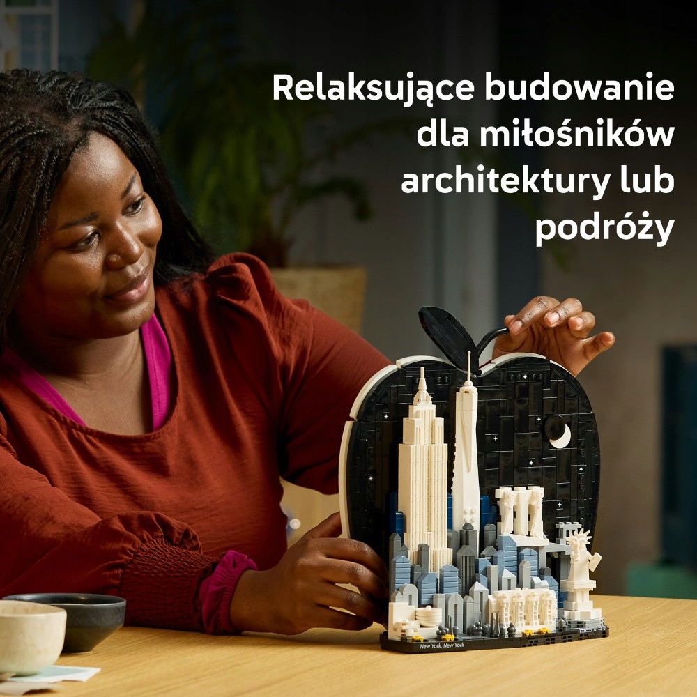 LEGO ARCHITEKTŪRA Niujorkas – Didysis obuolys 21066