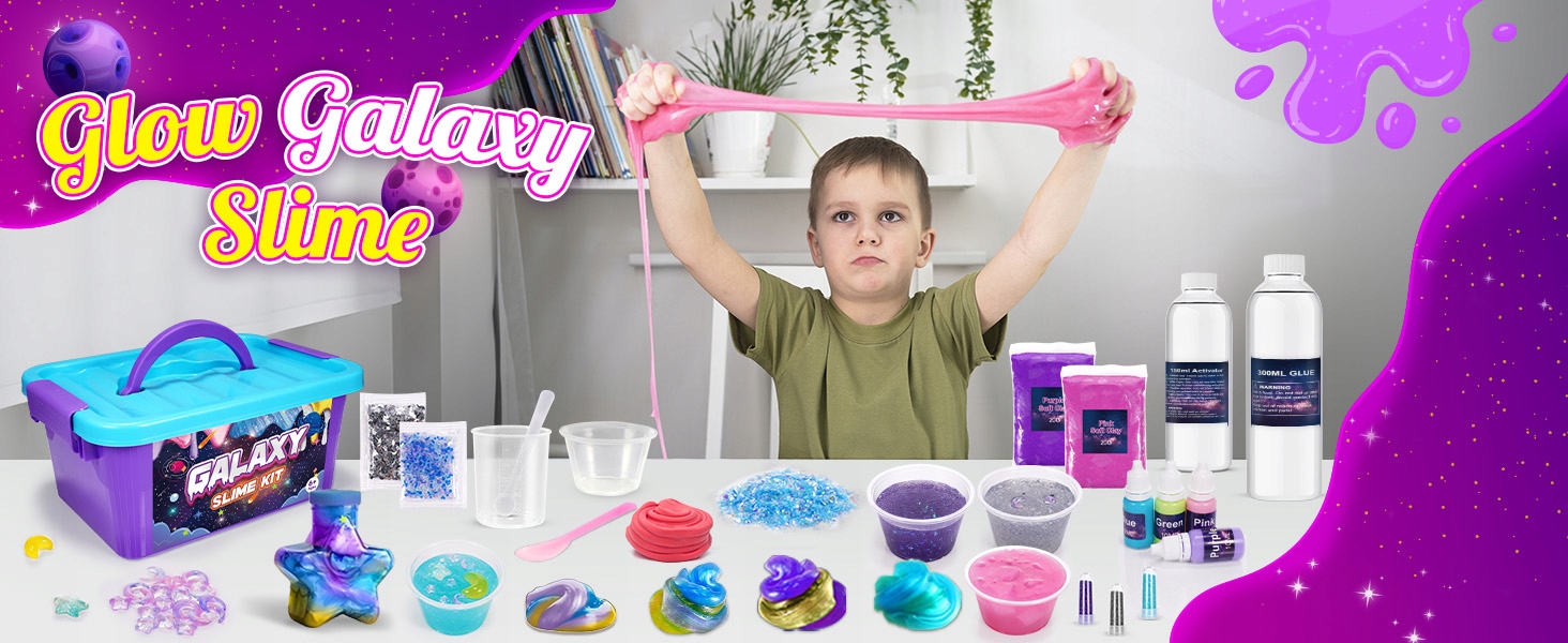ATOPDREAM Galaxy Magic slime DIY rinkinys