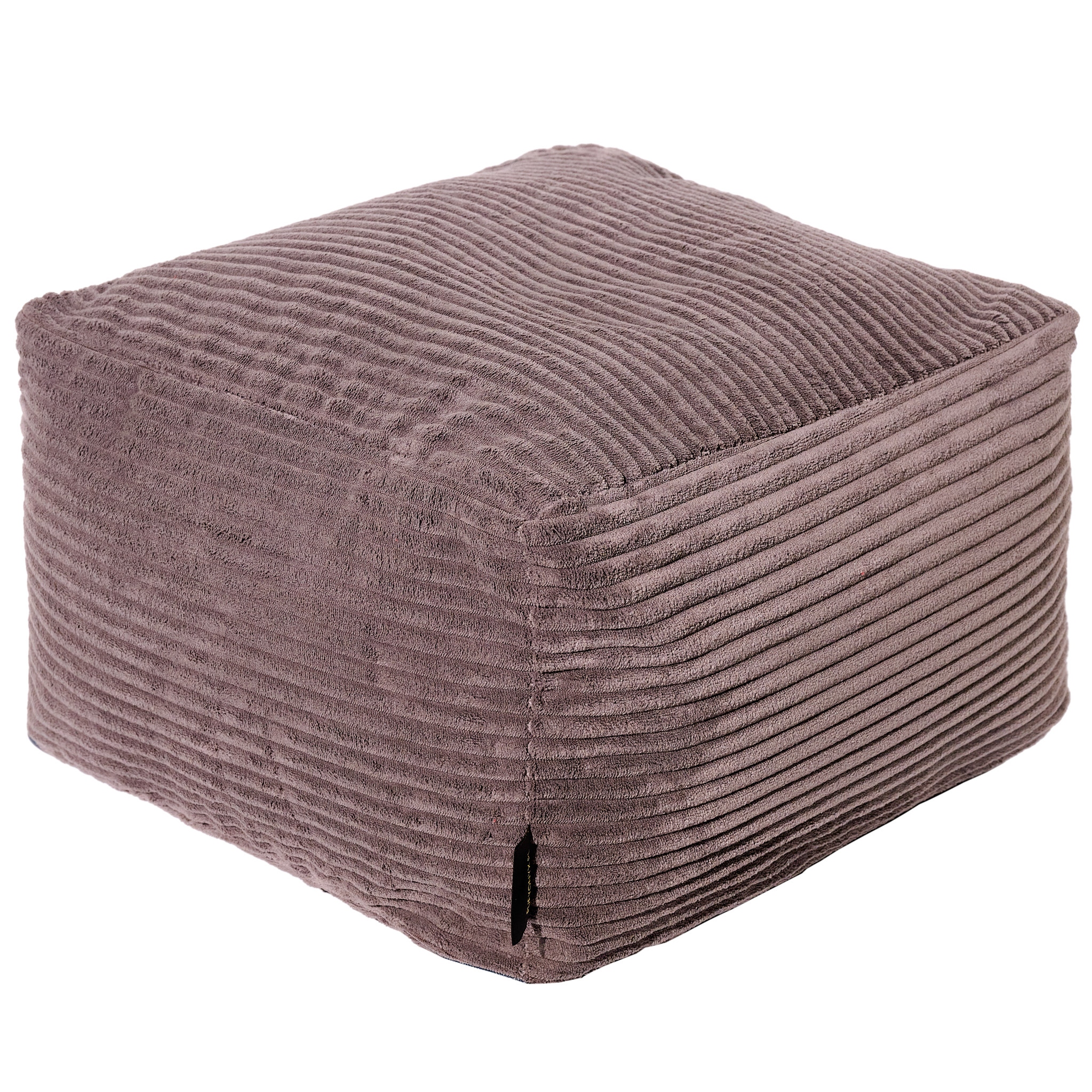 MODERNUS PUFF POUF SEAT 40 CM Kvadratas SVETAINEI MINKŠTAS PĖDŲ ATRAŠTAS