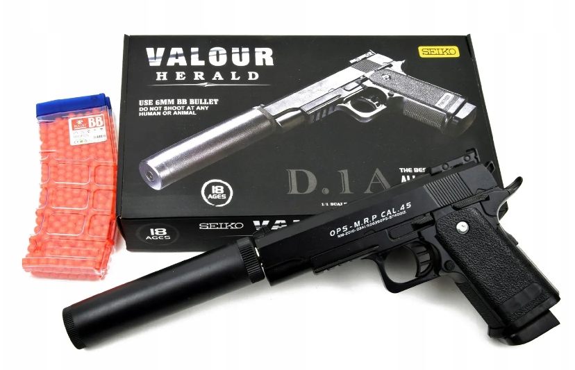 Skleplolki pistolet na kulki 800 szt. metalowy