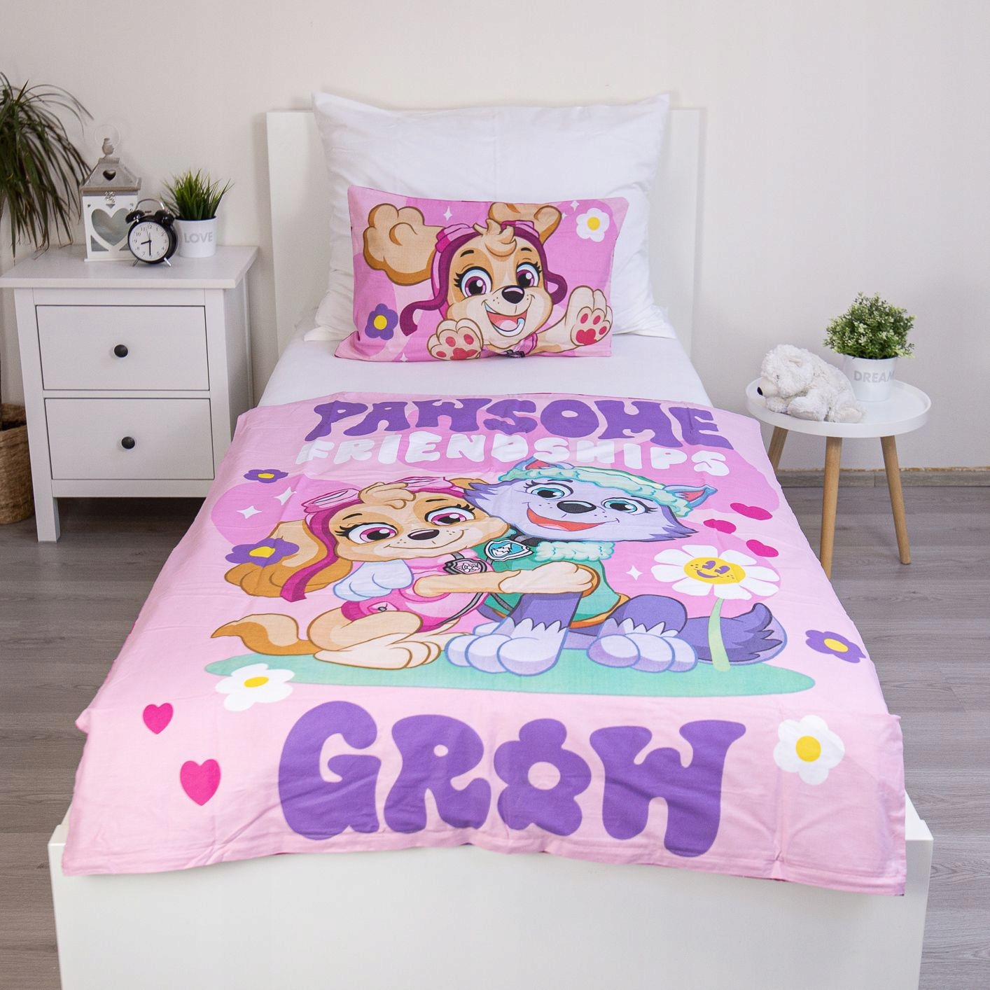 Patalynė 100x135 Paw Patrol Pink SKYE lovai rožinė 578JF