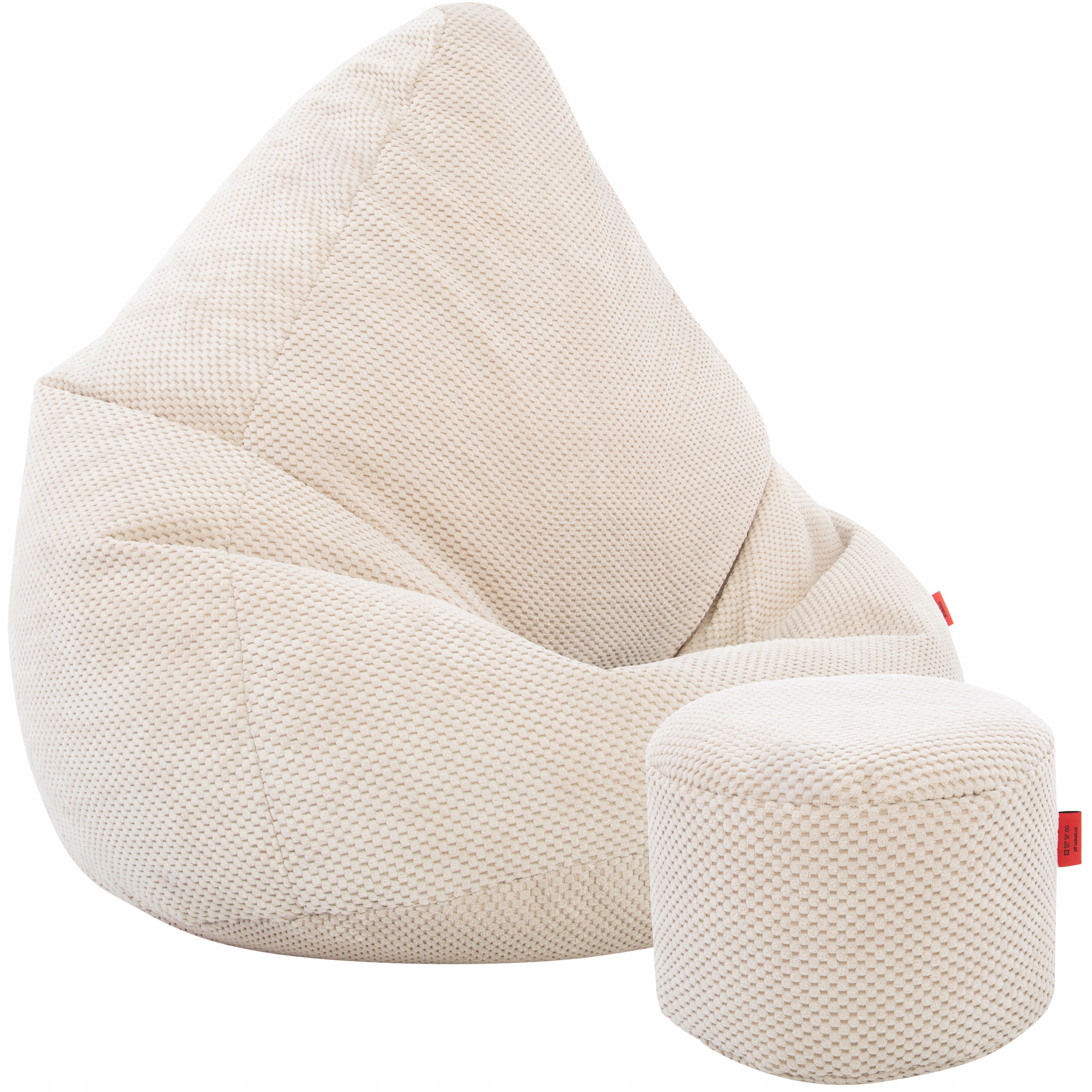 VELVET SAKO KREPŠELIS + PUFA KĖDĖS PUFA KĖDĖS PUFFS SEAT CORDROUS BOHO