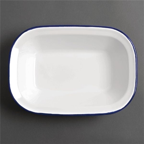 Olympia Stačiakampis emaliuotas indas 280 x 190 mm