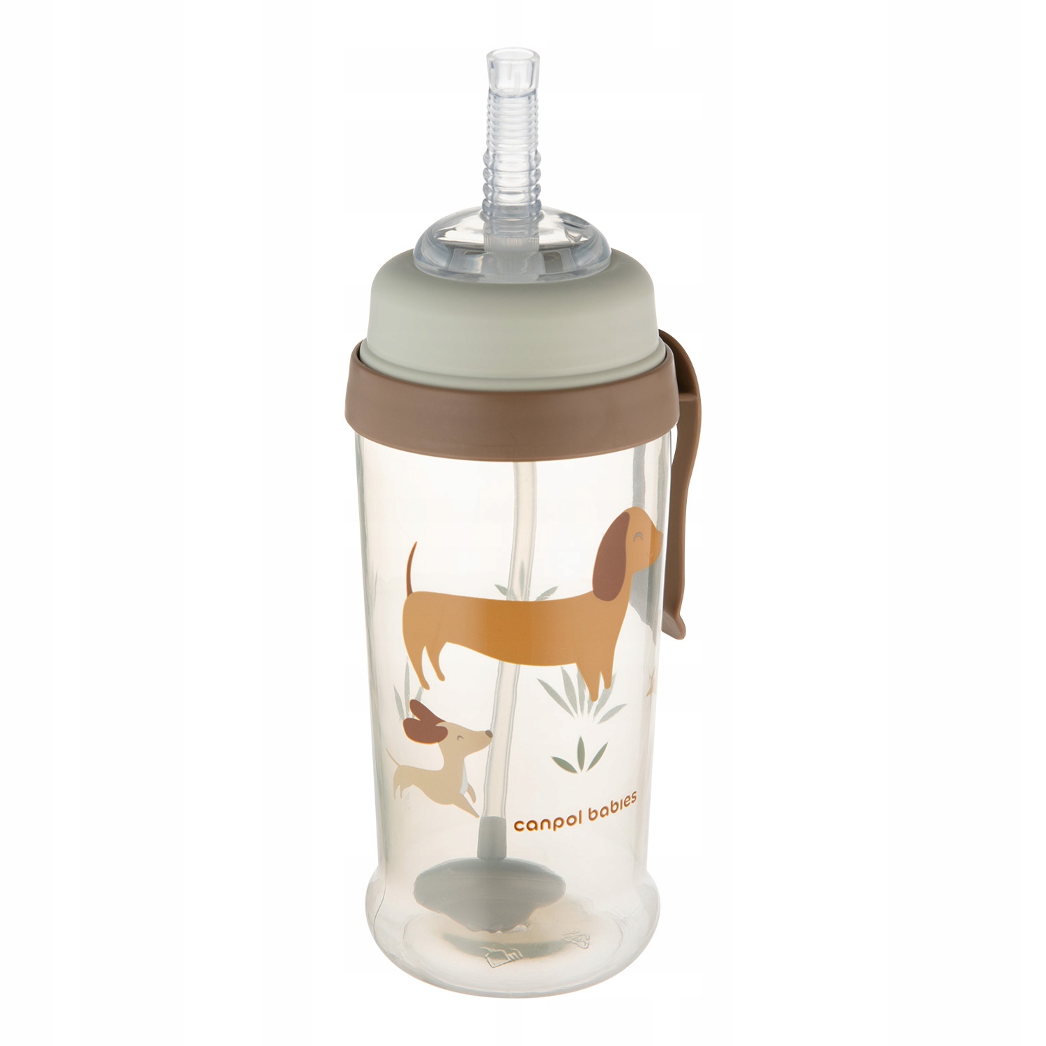 Canpol babies bidon 350 ml niekapek z rurką