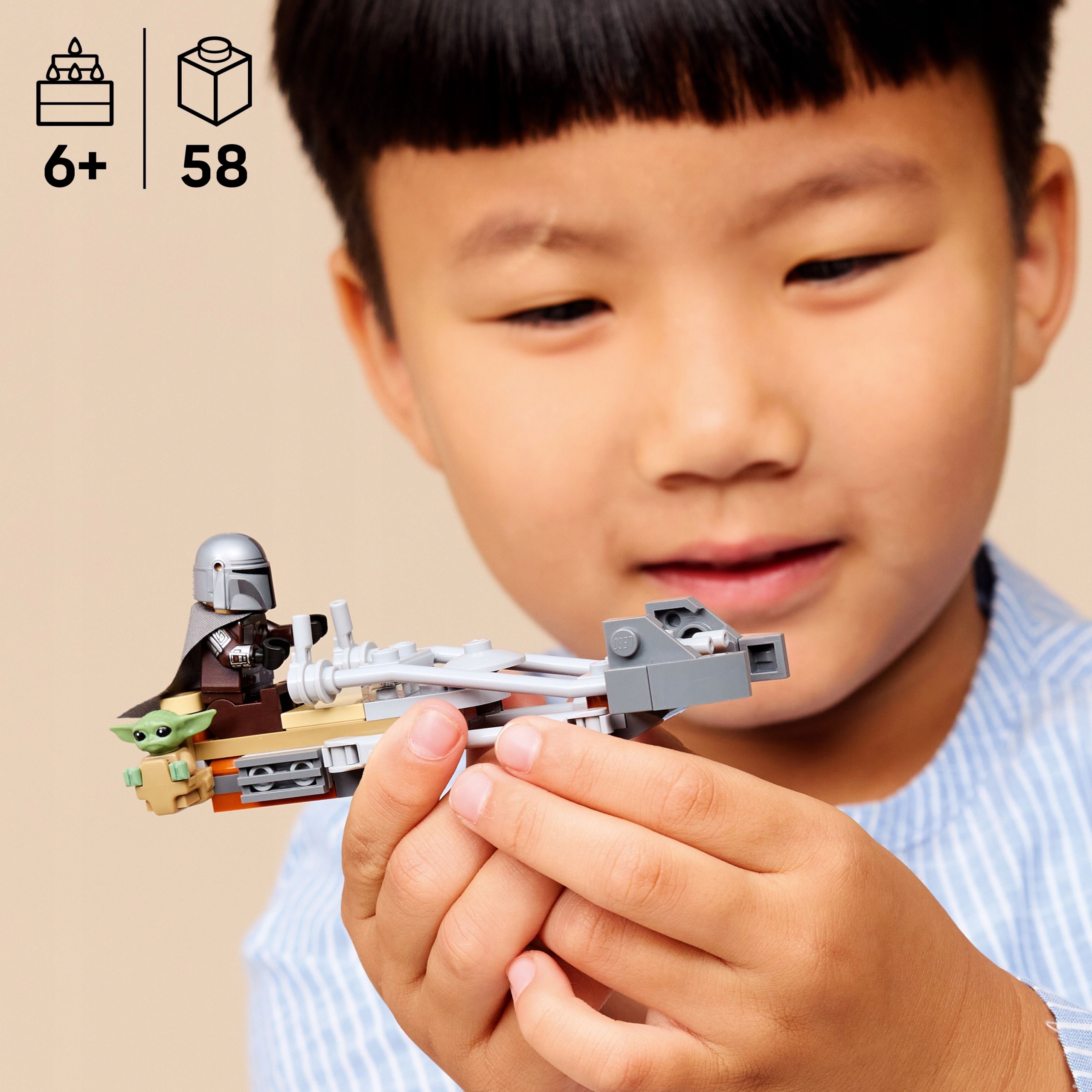 LEGO Star Wars 75436 Mandalorianino śmigacz