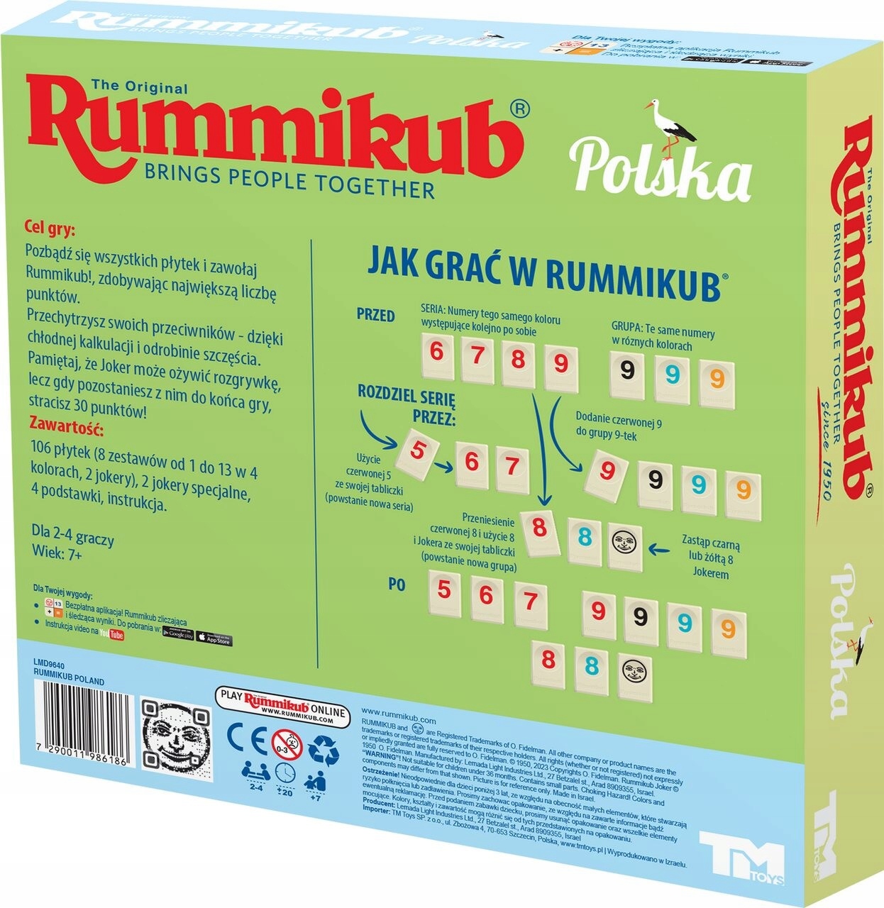 Rummikub LIMITED LENKIJA