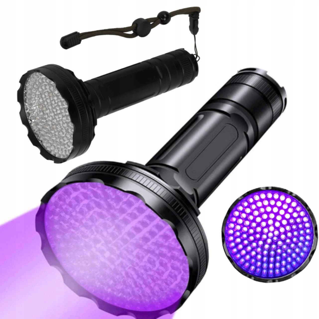 UV DETEKTORIUS 395NM 128 LED DEKLINIMAS GINTARO PAIEŠKAMS