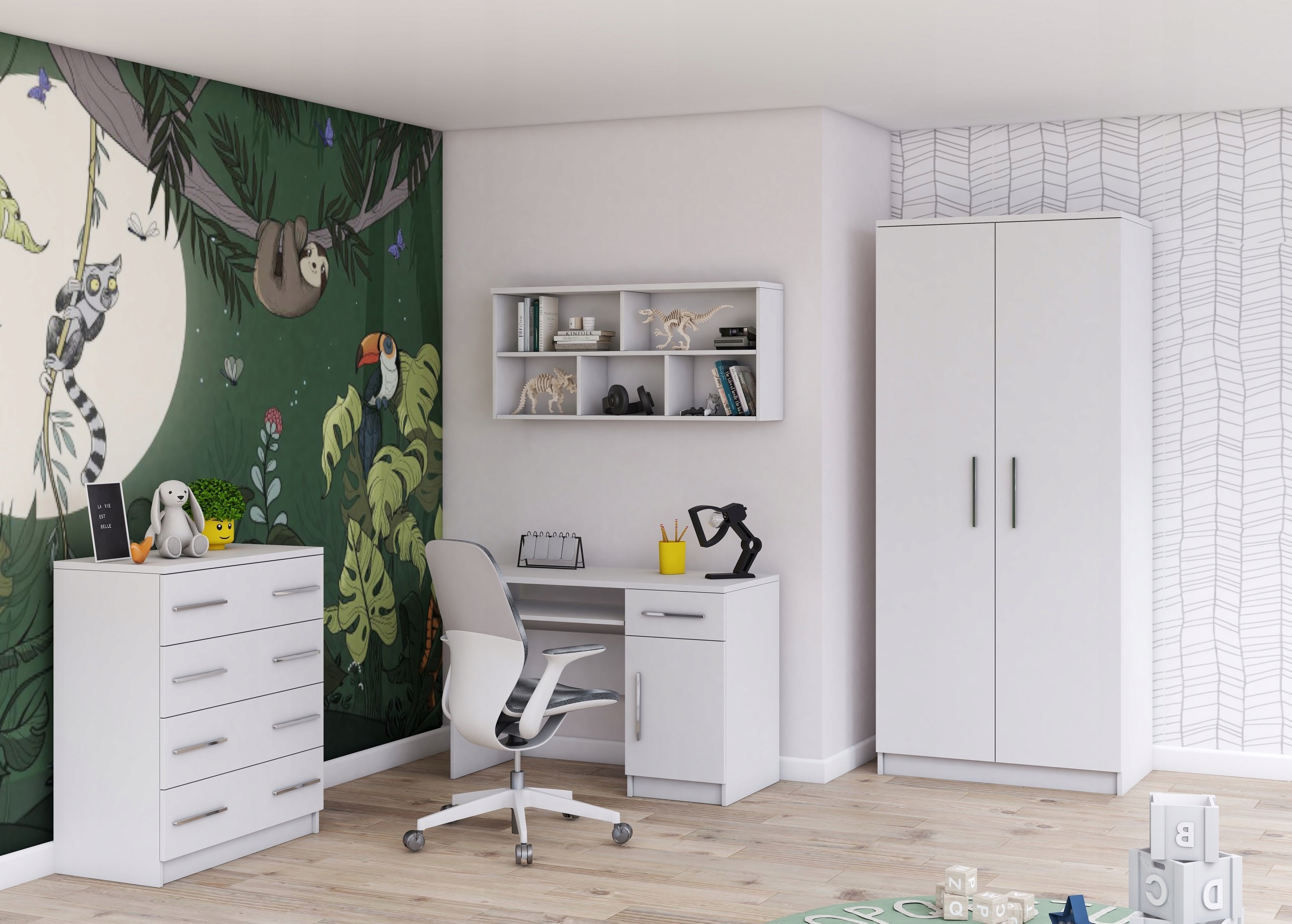 Idźczak Meble Omega 19 szafa 120 cm balta
