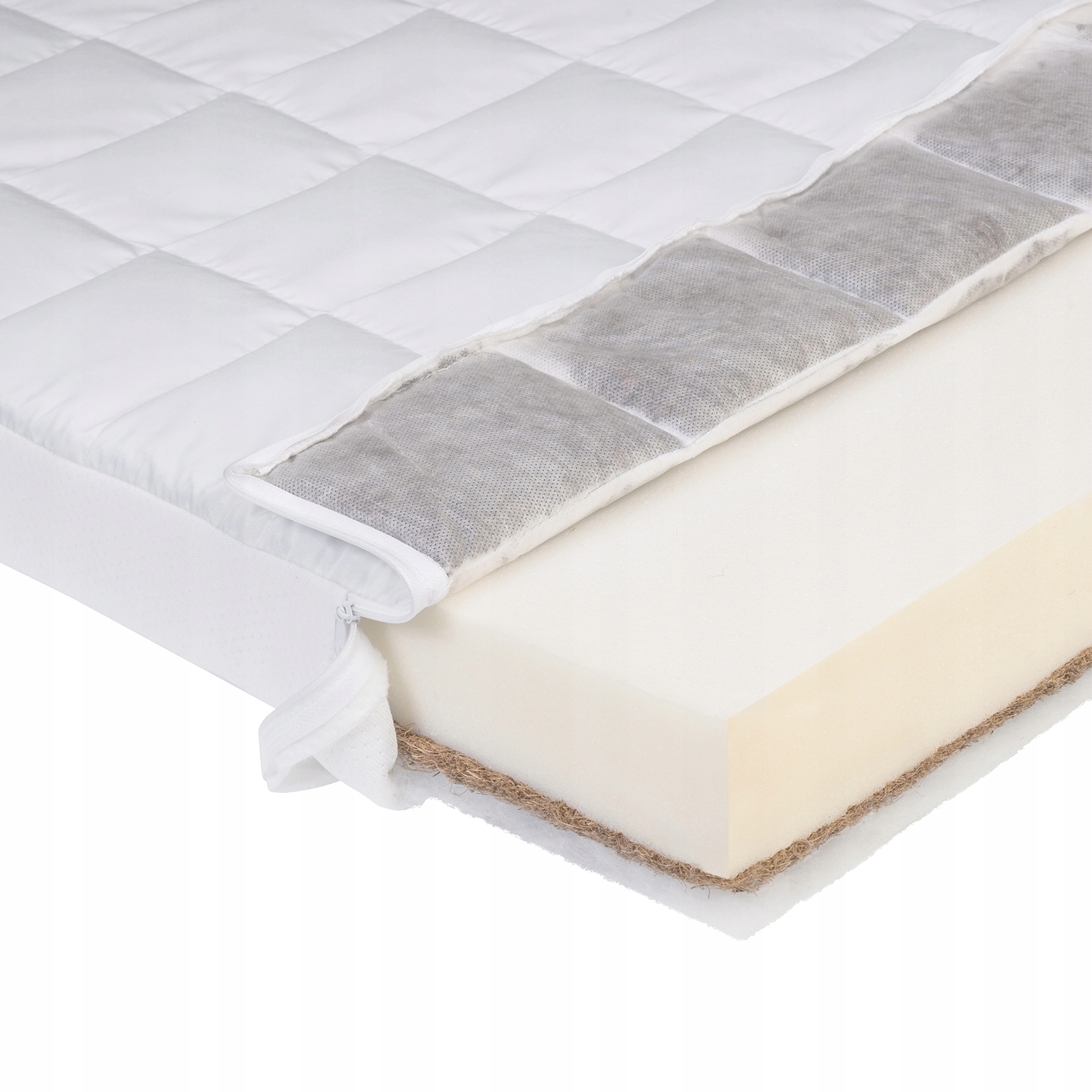 Łóżeczko dziecięce 120x60 bukowe Paula z chmurkami