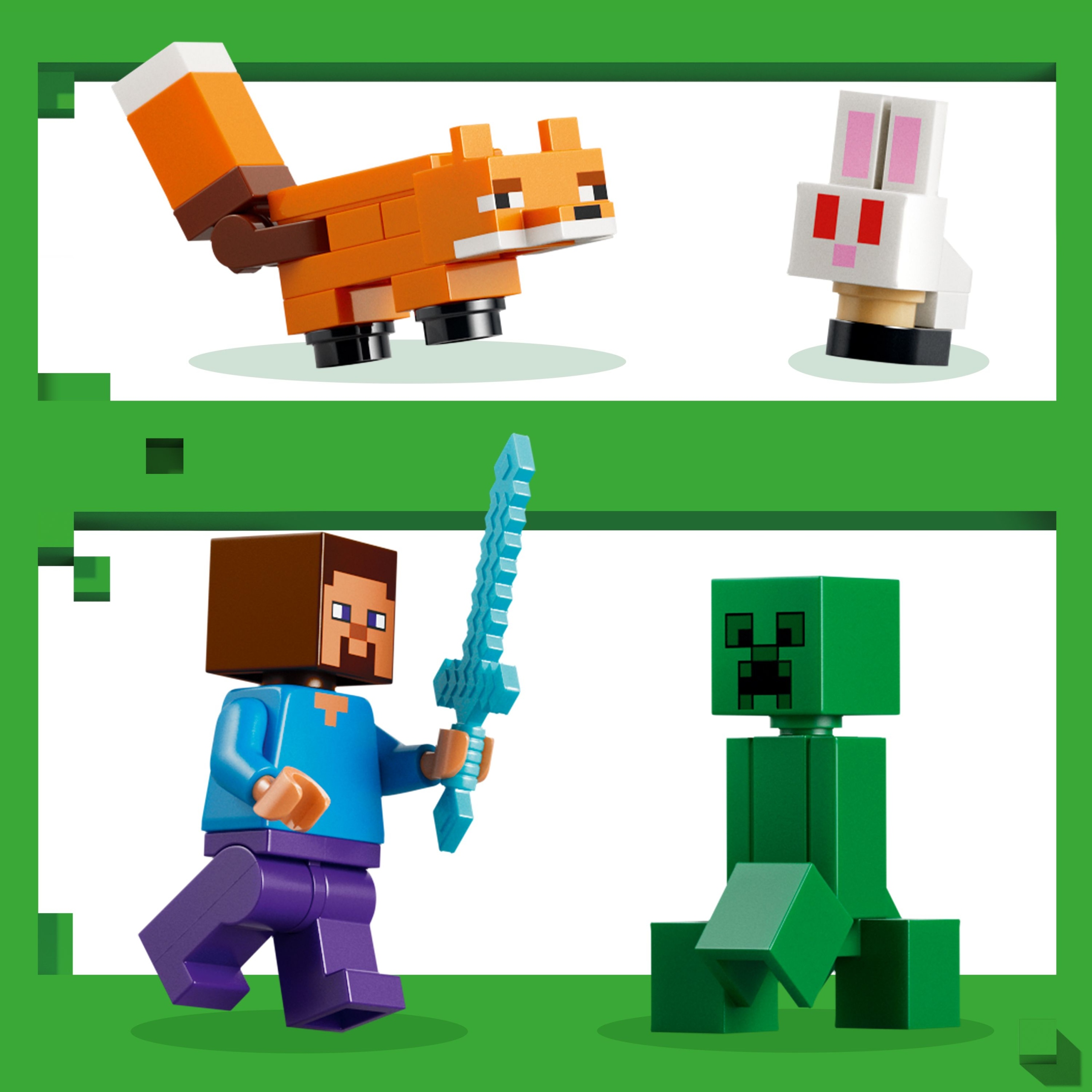LEGO Minecraft 21583 Stivo nuotykis tajgoje