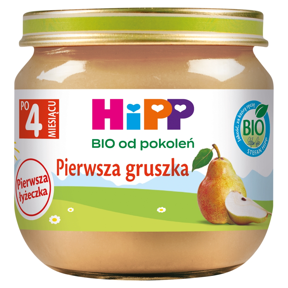 Hipp Bio pirmoji šaukštelė 4x80g morkos, moliūgo, obuolies