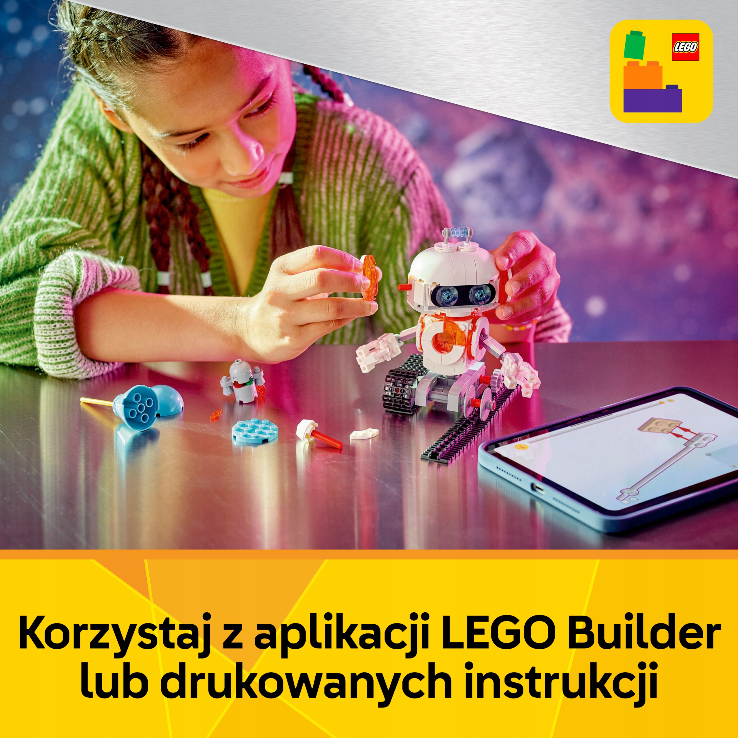 LEGO Creator kosmoso robotas 3 v 1, 31164