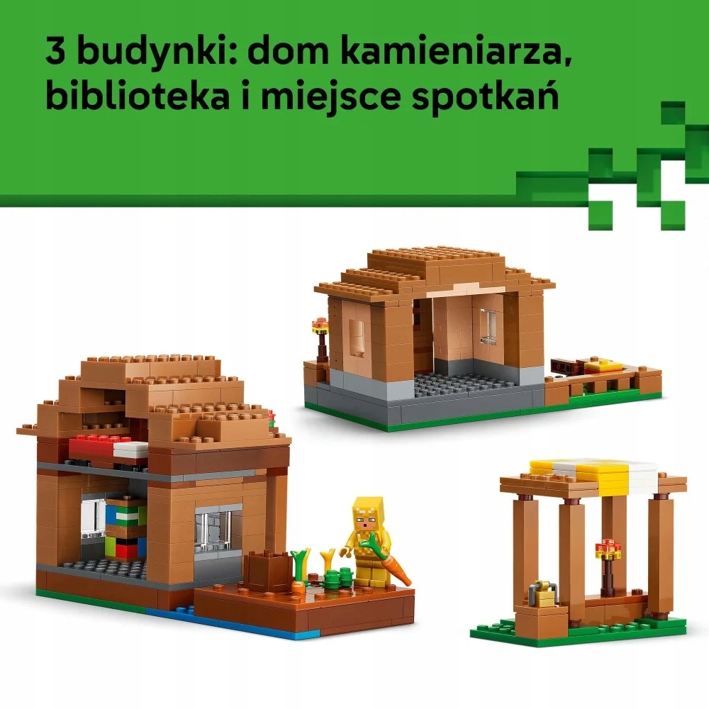 LEGO Minecraft 21596 šaukstytojų ataka