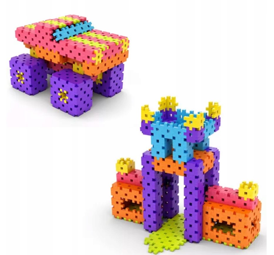 MELI BASIC EDU 50018 WAFLE Blocks 1200 elementų