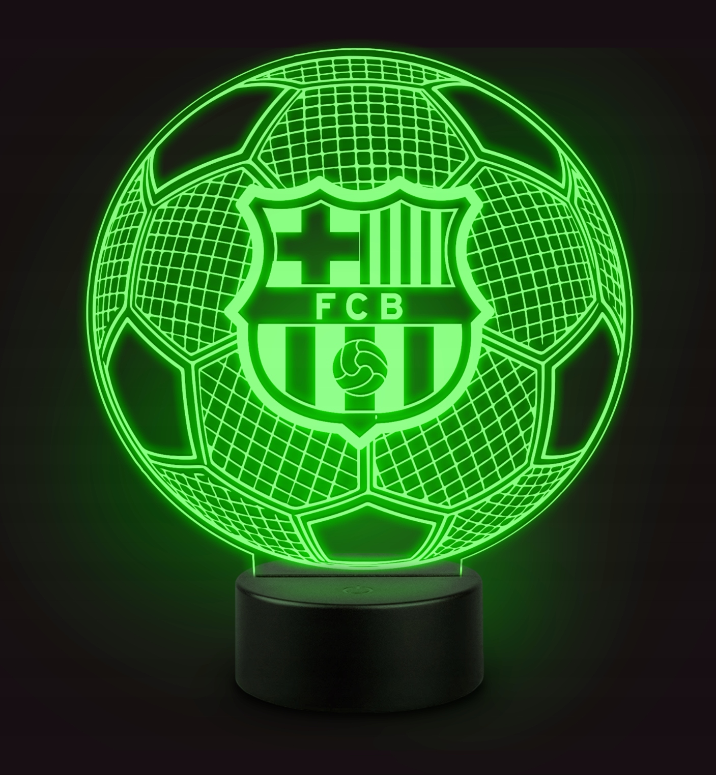 FC Barcelona LED naktinė lempa kaip dovana gerbėjui ar vaikui